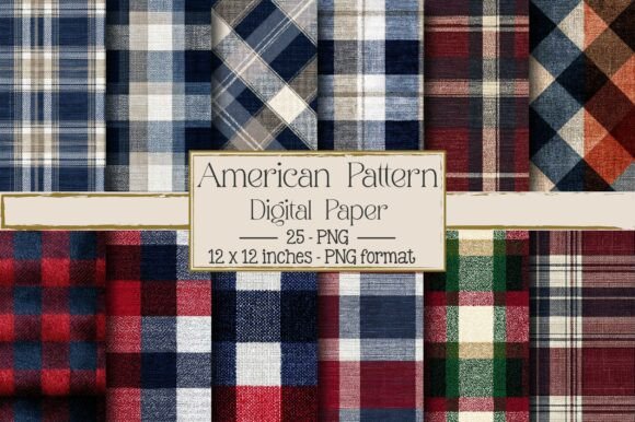 American Pattern Plaids: A Versatile Design Resource for Creative Projects