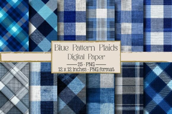 Blue Pattern Plaids: A Practical Guide for Designers and Creators