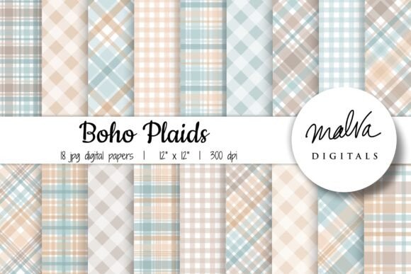 Boho Plaids: A Versatile Design Resource