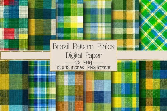 Brazil Pattern Plaids – Creative Designs for Your Projects
