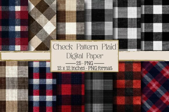 Check Pattern Plaid for Creative Projects