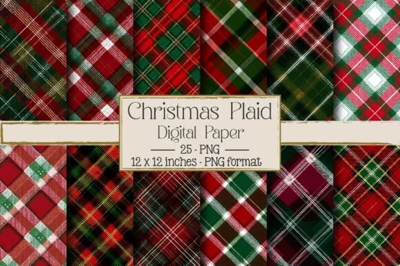 Christmas Plaid - Seamless Diagonal: A Practical Guide to Incorporating This Design into Your Workflow