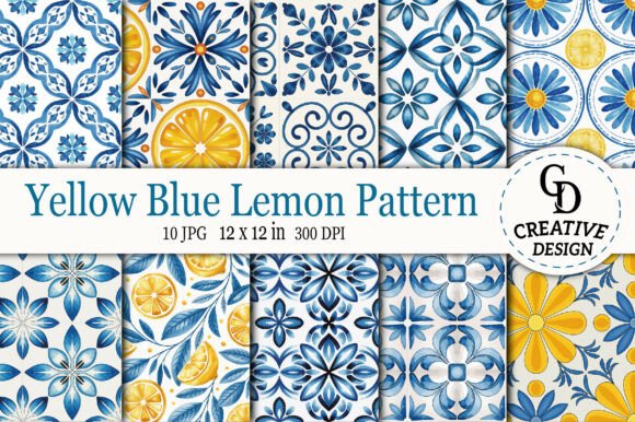 Integrating the Yellow Blue Lemon Pattern into Your Creative and Business Workflows