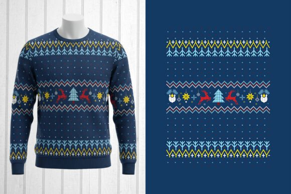 Ugly Christmas Sweater Pattern: A Festive and Functional Design for Holiday Creations