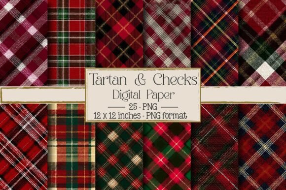 Xmas Tartan Checks